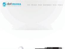 Tablet Screenshot of dotmena.com